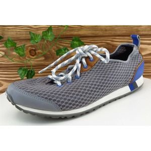 Clarks Women Sz 10 M Gray Lace Up Running Fabric‎ Shoe